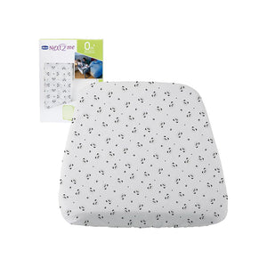 Chicco 2 Piece Next2Me Crib Sheet Set (0m+) Panda