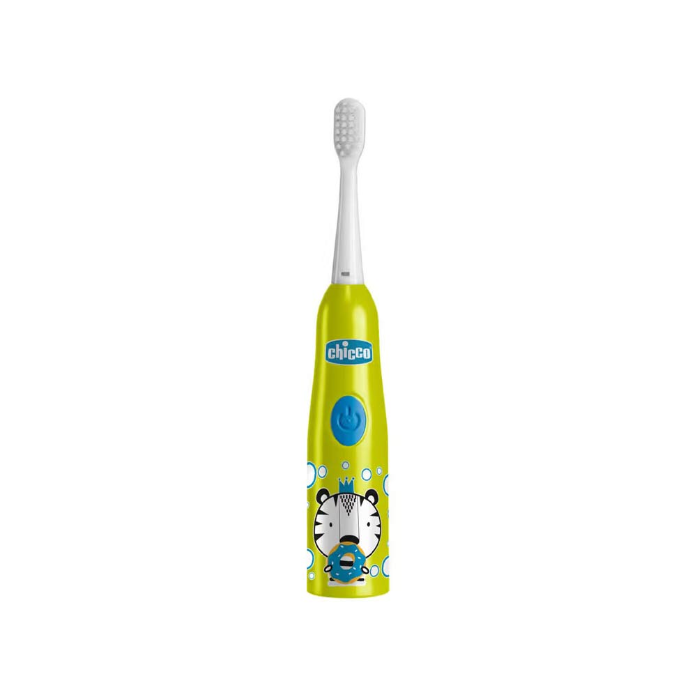 Chicco Electric Toothbrush Tiger 3+ Years - Green