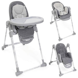 Chicco Polly Armonia Highchair (0m+) Max 40Kg - Carrara