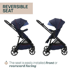Chicco Seety Stroller (0m+) Max 22Kg - Oxford Blue