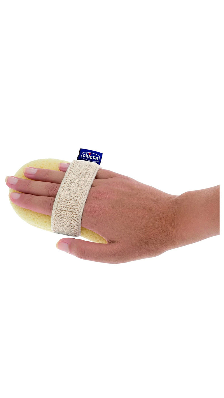 Chicco Sponge Bath Glove Baby Moments (0m+)