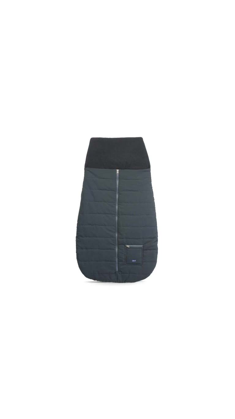 ChiccoUniversalBabyStrollerSleepingBagFootmuffBlack
