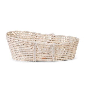 Childhome Moses Basket with Jersey Gold Dots & Mattress