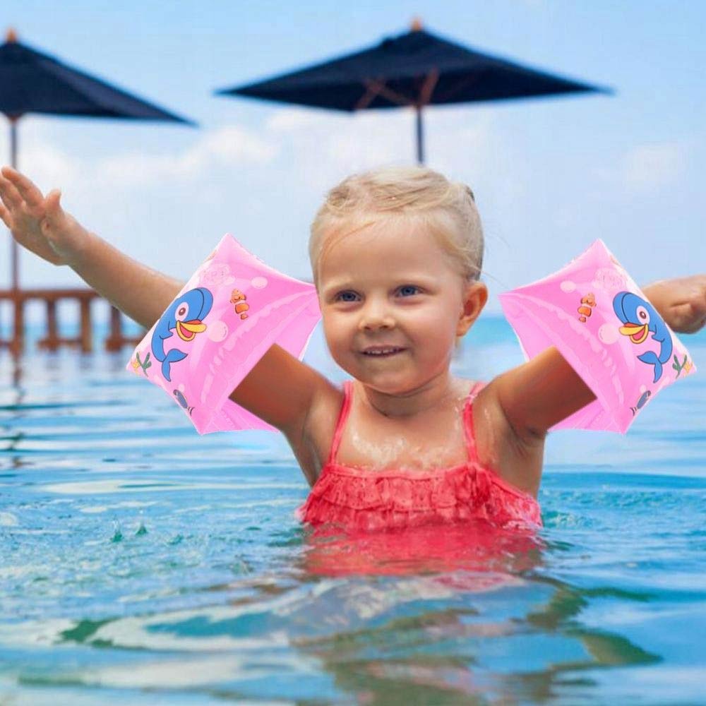 Childrens Arm Ring Floats Pink