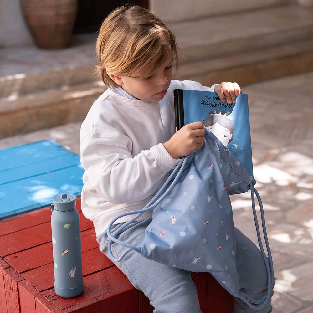 Citron Drawstring Wet Bag - Spaceship