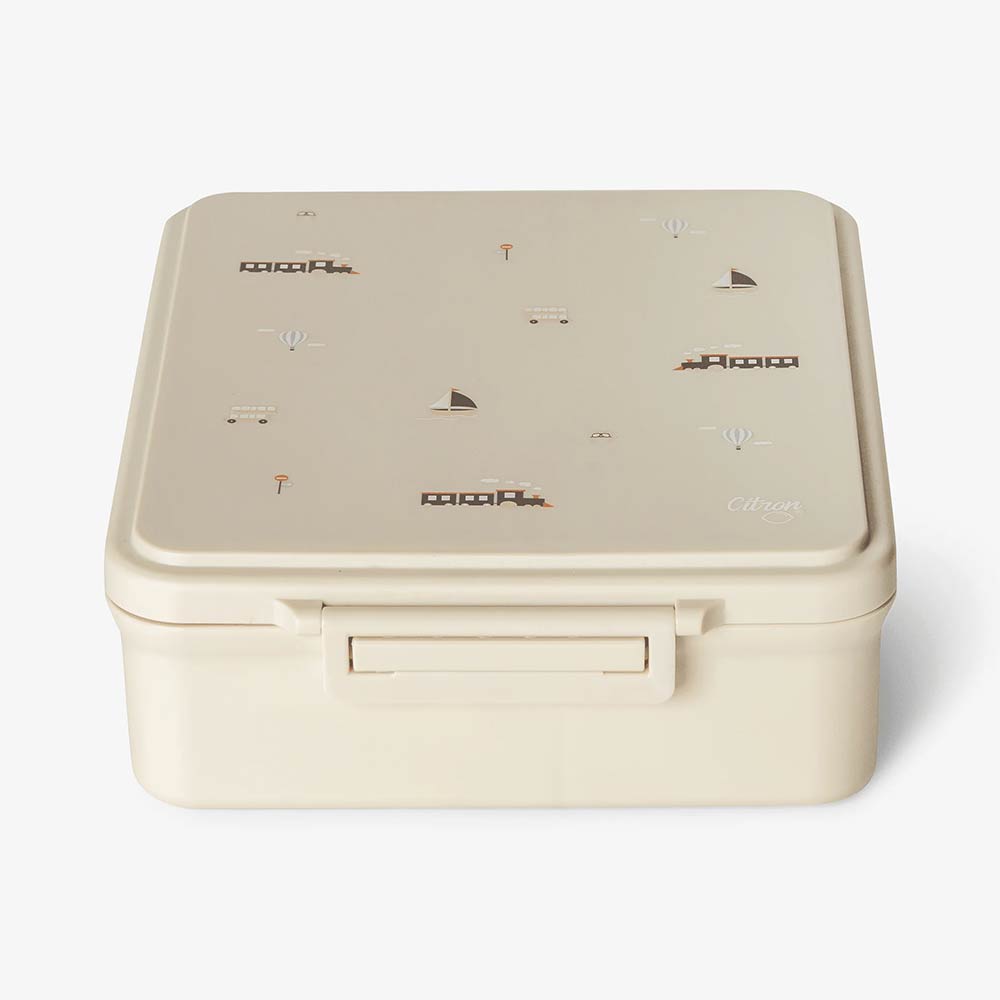 Citron Grand Lunchbox with Food Jar - Vehicles