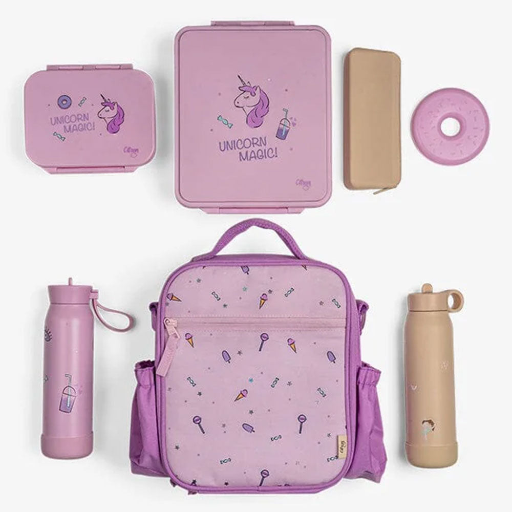 Citron Insulated Lunch Bag Backpack - Stormy Unicorn