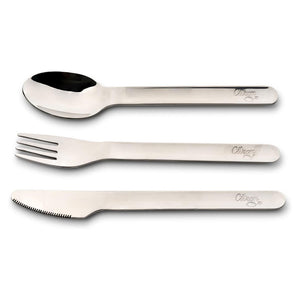 Citron Stainless Steel Cutlery Set with Case