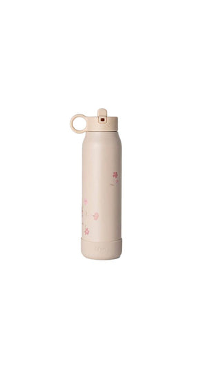 Citron Stainless Steel Small Water Bottle (350ml) - Flower