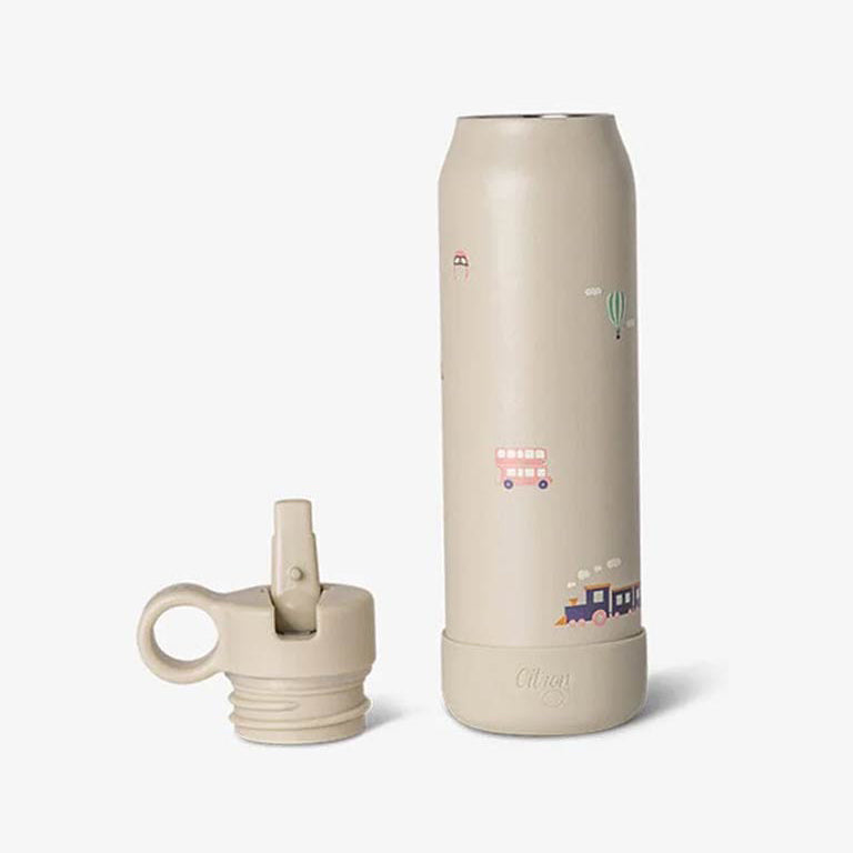 Citron Stainless Steel Small Water Bottle (350ml) - Vehicles