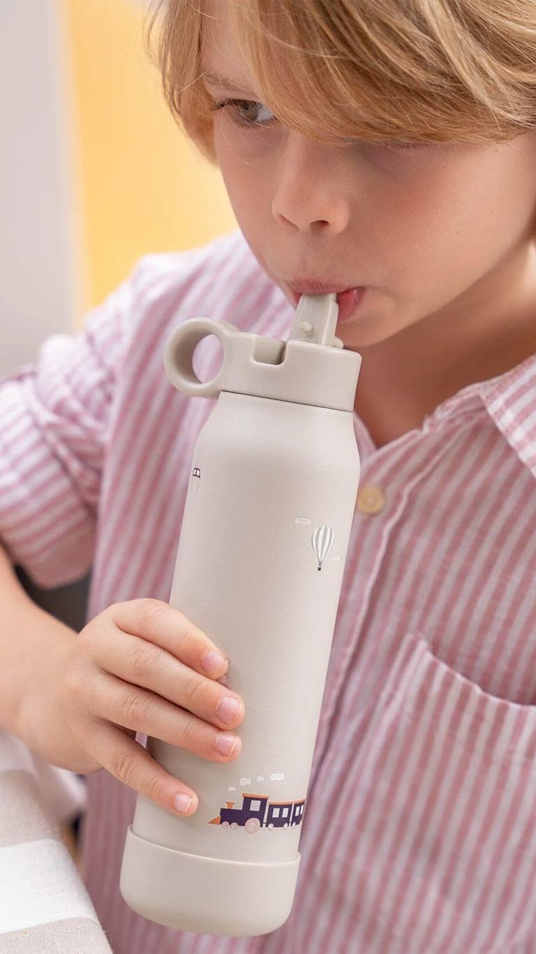 Citron Stainless Steel Small Water Bottle (350ml) - Vehicles