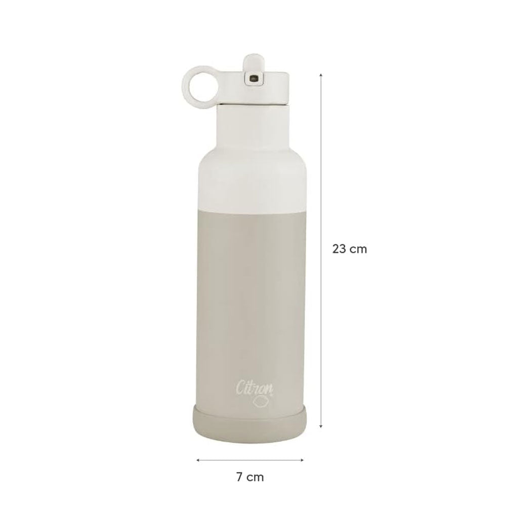Citron Stainless Steel Water Bottle 500ml - Dusty Blue