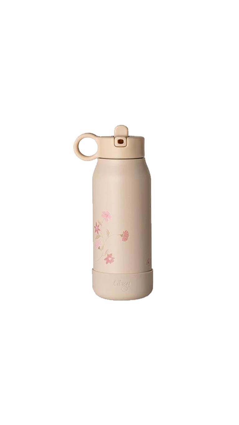 Citron Stainless Steel Water Mini Bottle (250ml) - Flower