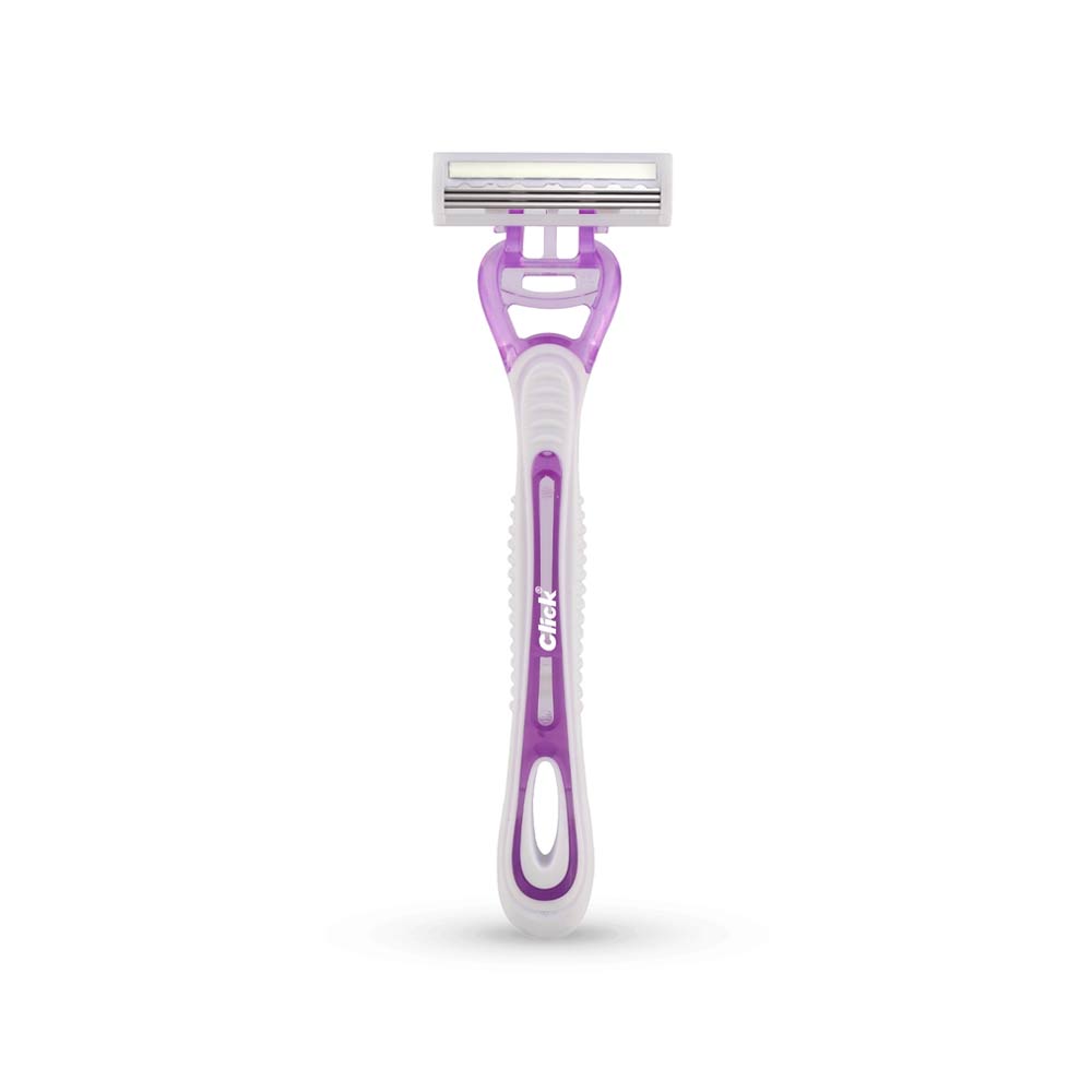 Click Joy 3 Blades Razor Lavender - 1 Piece