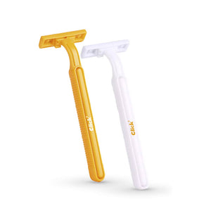 Click Twin 2 Blades Razor Jasmine - 2 Pcs