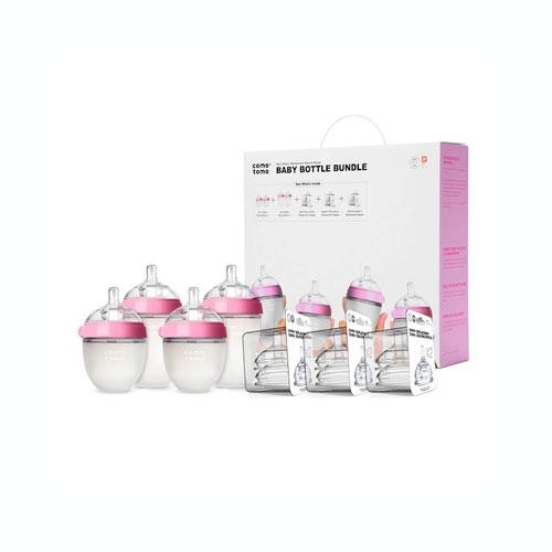 ComotomoBabyBottleBundlePink