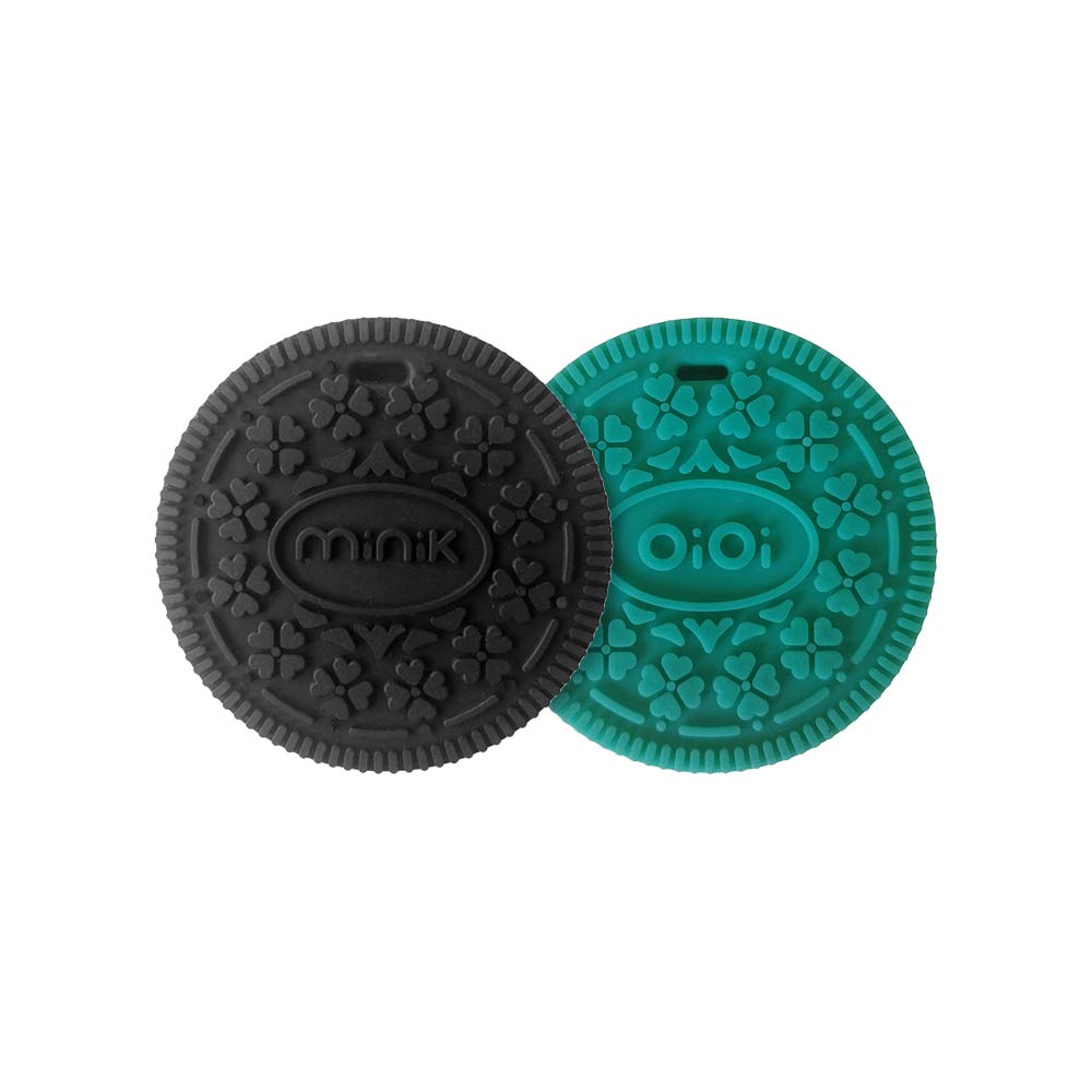 Minikoioi Cookee Teether - Black & Green