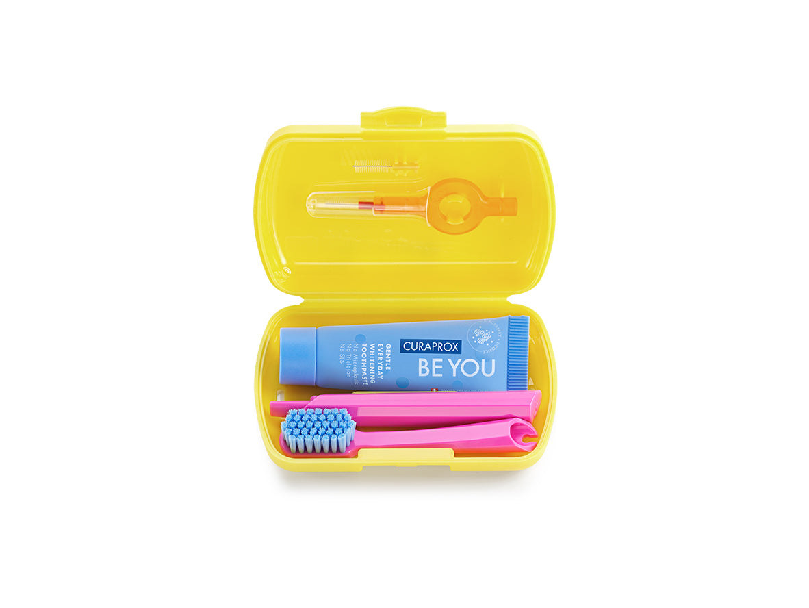 Curaprox Travel Set - Yellow