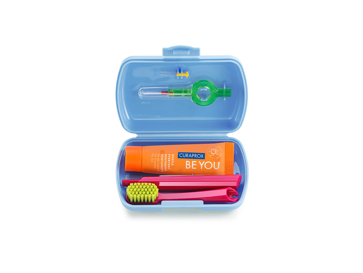 Curaprox Travel Set - Blue