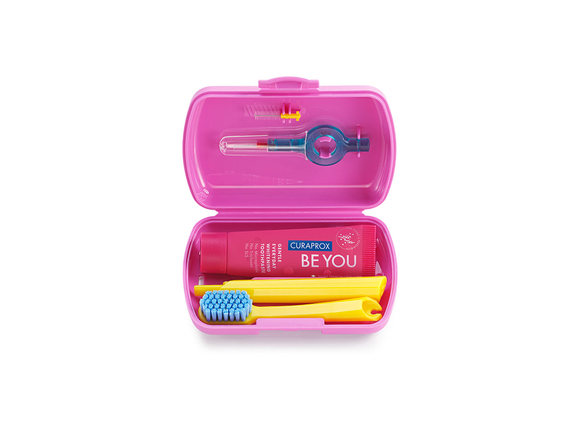 Curaprox Travel Set - Pink