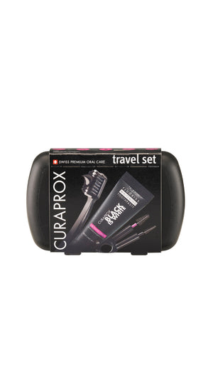 	Curaprox Travel Set – Black Is White