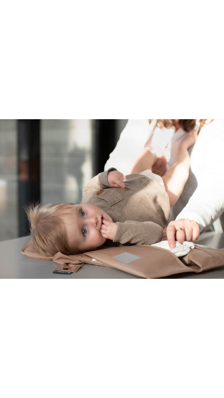 KipKep Napper Diaper Wallet - Coffee