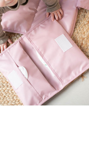 KipKep Napper Diaper Wallet - Mauve