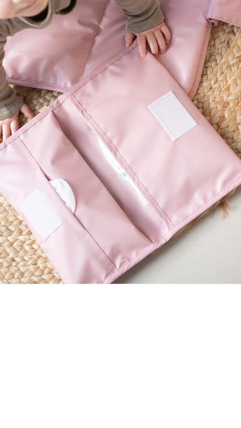 KipKep Napper Diaper Wallet - Mauve