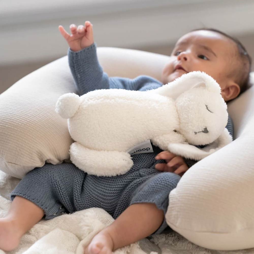 Doomoo Snoogy Warming Soft Toy - Bunny Milky