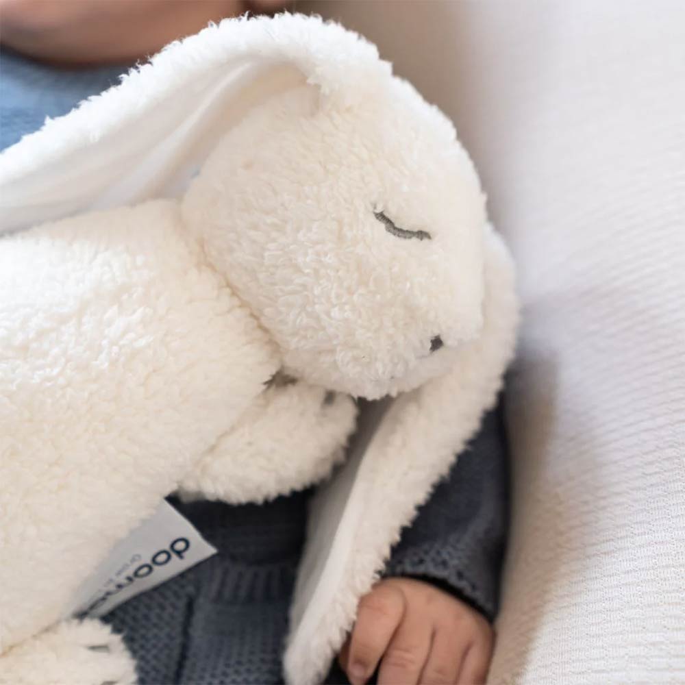 Doomoo Snoogy Warming Soft Toy - Bunny Milky