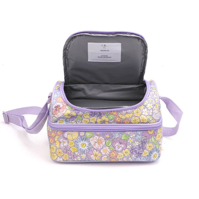 Little IA Double Decker Lunch Bag - Floral
