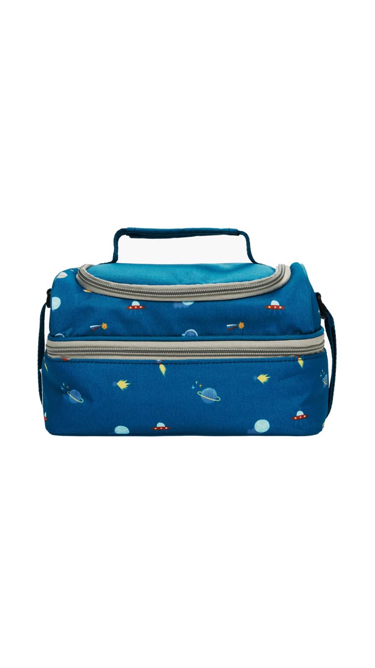 Little IA Double Decker Lunch Bag - Space