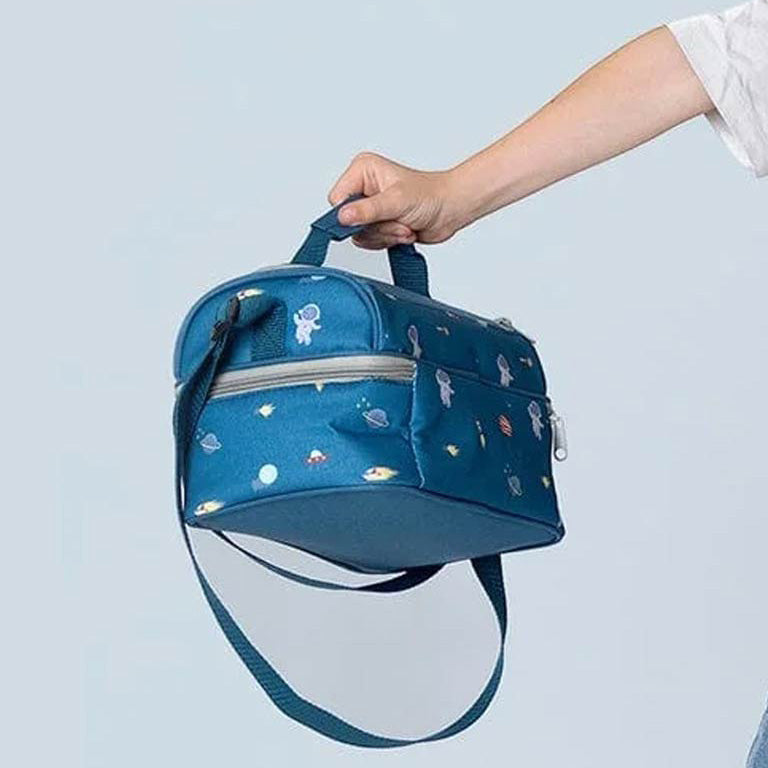 Little IA Double Decker Lunch Bag - Space