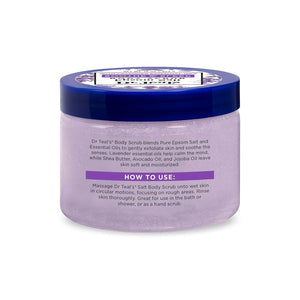 Dr Teal's Epsom Salt Body Scrub - Soothe & Sleep with Lavender 454g