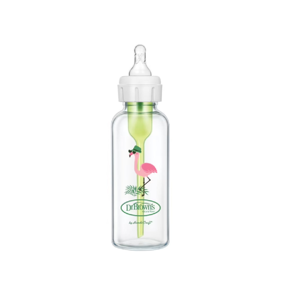 Dr.BrownsAntiColic-NarrowGlassBottleFlamingo250ml