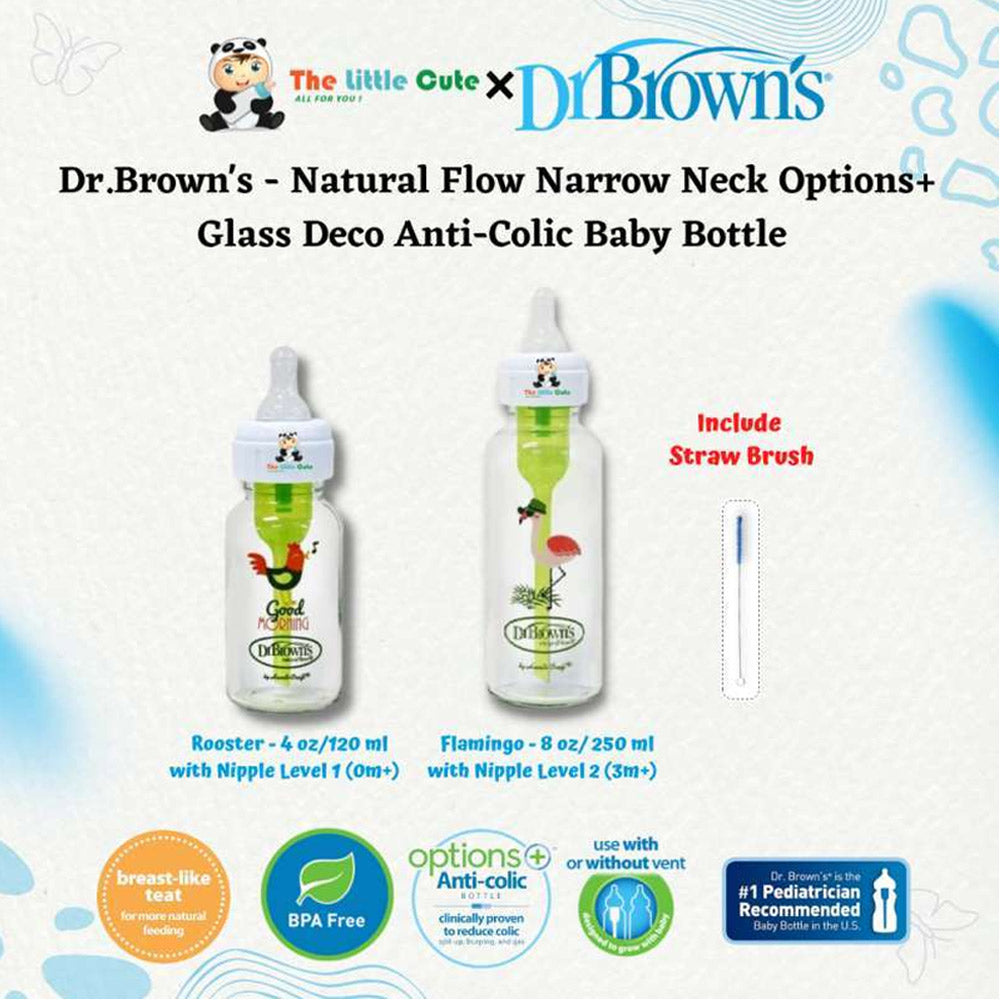 DrBrownsAntiColicNarrowGlassBottle