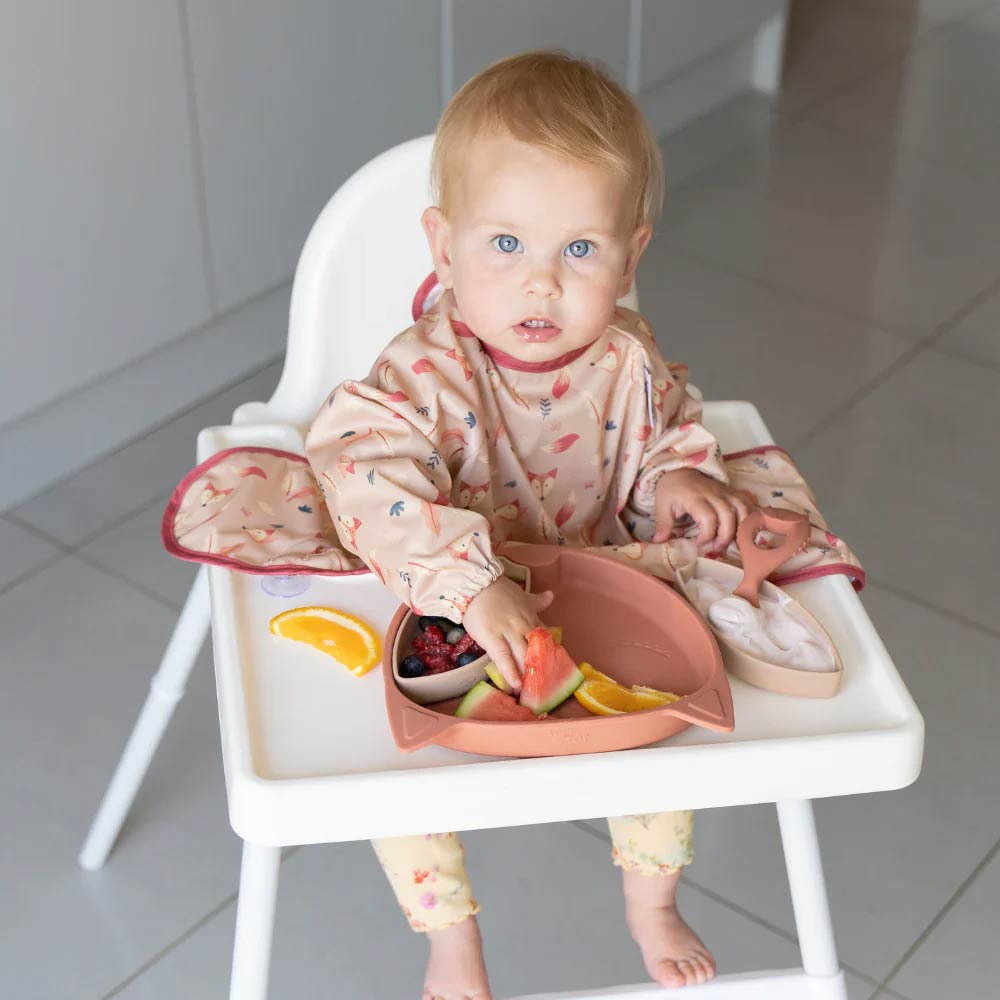 Tidy Tot Easy Weaning Essentials Cover & Catch - Fox