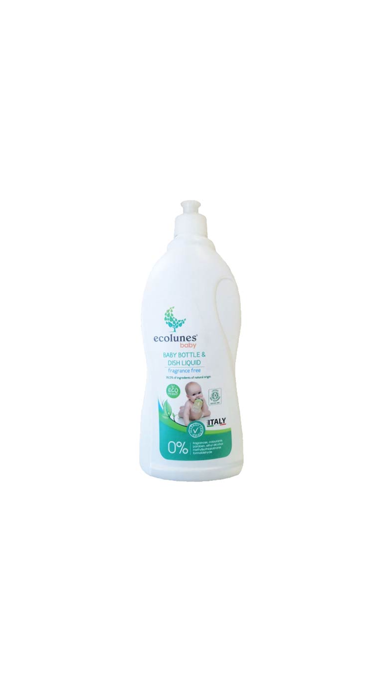 Ecolunes Baby Bottle & Dish Liquid - 750ml