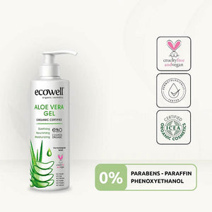 Ecowell Organic Aloe Vera Gel Moisturizer 200ml