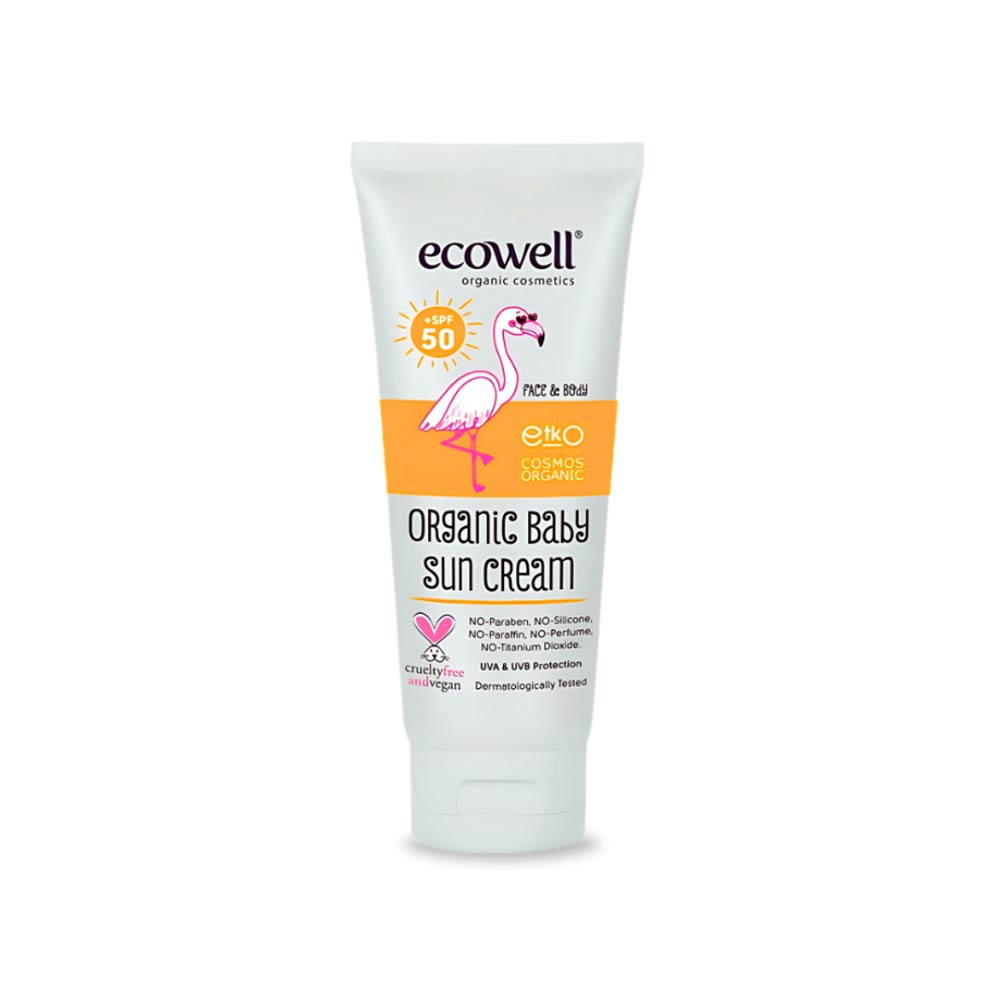 Ecowell Organic Baby Sun Cream (SPF50) 110g