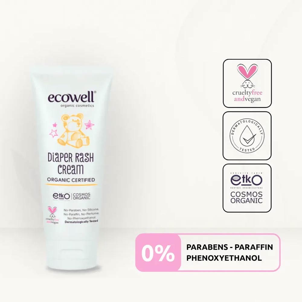 Ecowell Organic Diaper Rash Cream 110g
