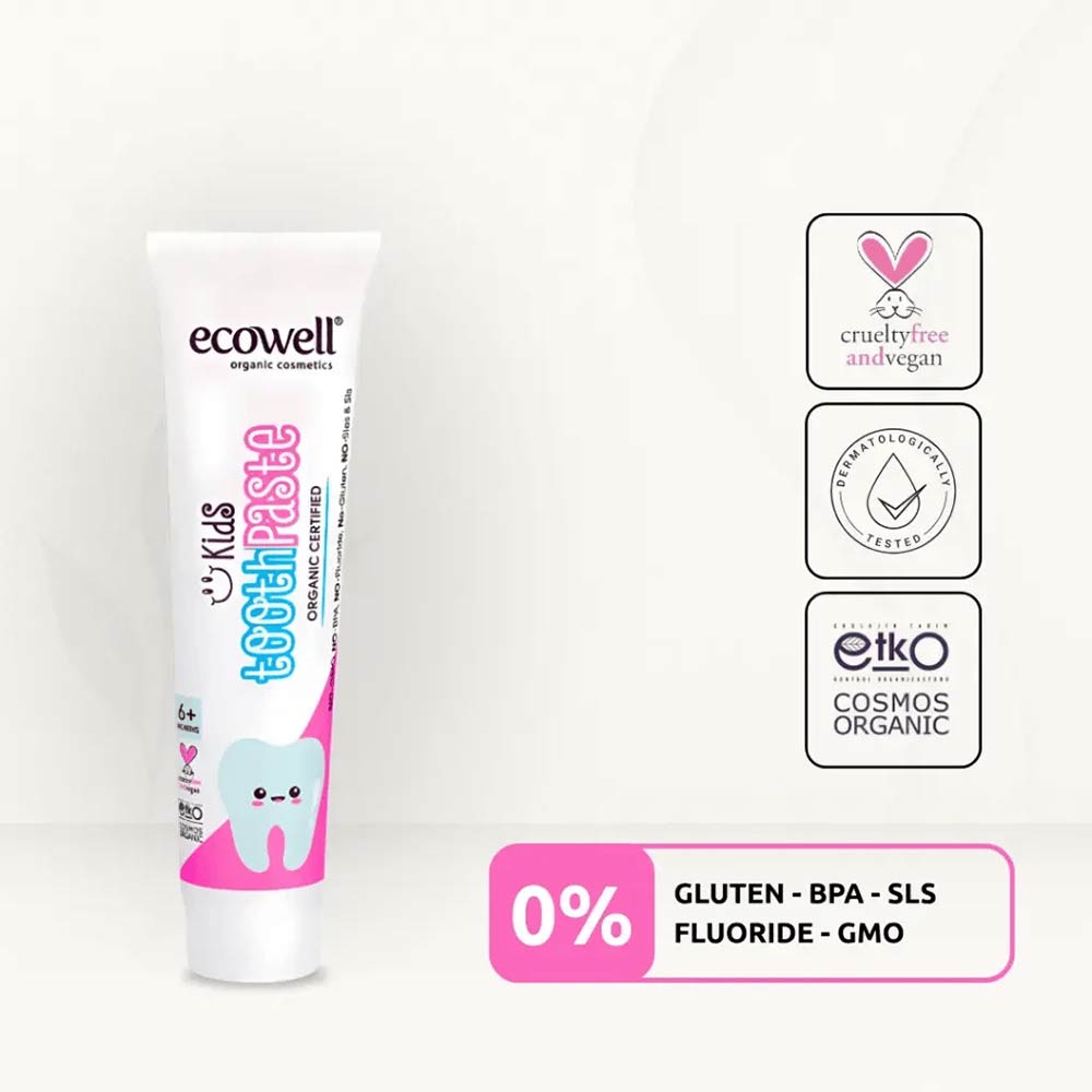 Ecowell Organic Kids Toothpaste (6m+) 75g