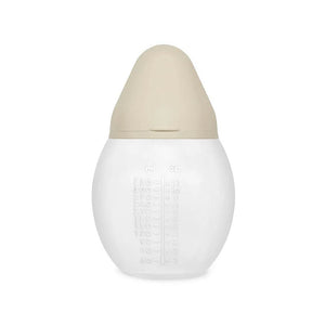 Elhee Silicone Anti Colic Baby Bottle Medium Flow (0m+) Sand - 330ml