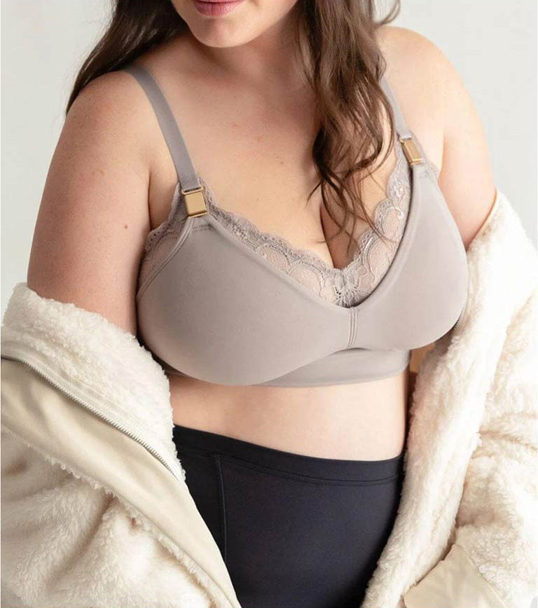 Davin & Adley Ella Nursing Bra - Stone