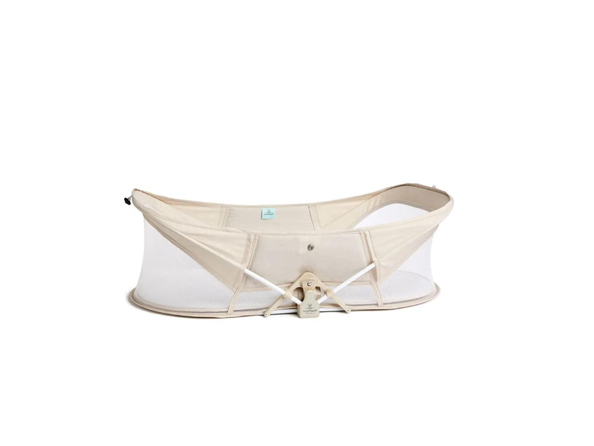 ErgoPouchEcruEasySleepPortableBassinet