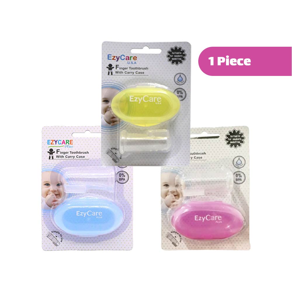 Ezycare Plus Finger Toothbrush with Case (0m+) - 1 Piece