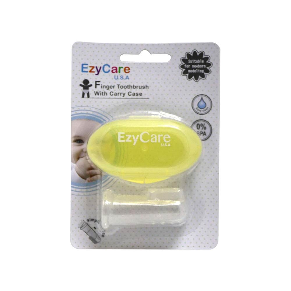 Ezycare Plus Finger Toothbrush with Case (0m+) - 1 Piece