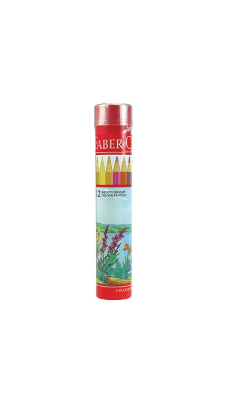 Faber-Castell Colour Pencils - 12 Pcs