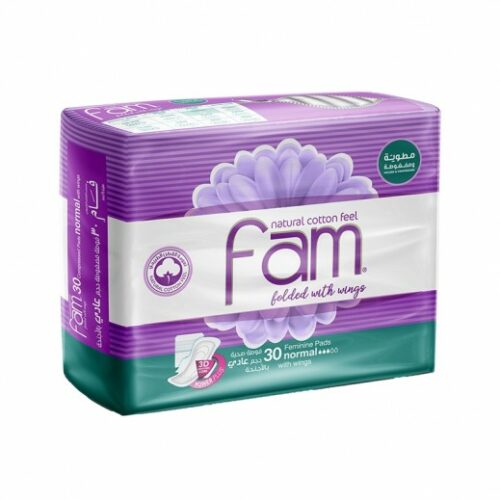 FamFoldedNormalwithWingsUnscented30Pads