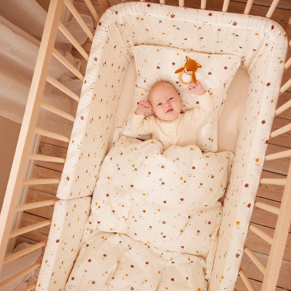 Filibabba Bed Bumper Guard - Chestnuts